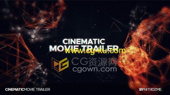 AE模板-电影预告片介绍动画视频制作Cinematic Movie Trailer的图片1