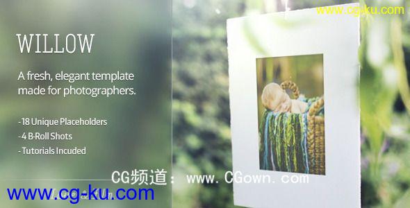 杨柳儿童相册Videohive Willow AE模板的图片1