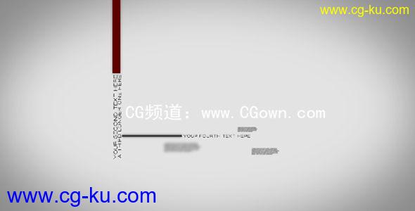 时尚印刷术动画Videohive Cool Stylish Typography Animation AE模板的图片1