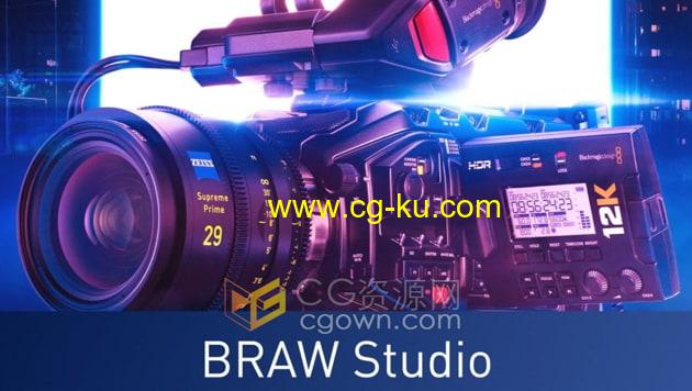 BRAW Studio v2.6.1支持PR/AE/ME软件导入Blackmagic RAW文件素材编辑的图片1