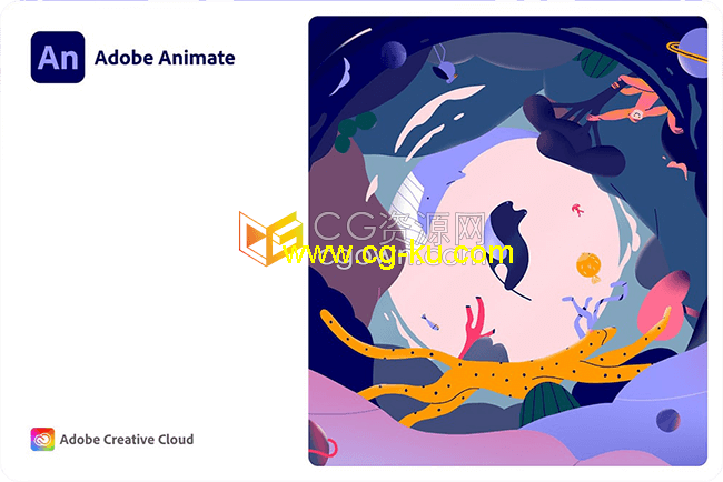 Adobe Animate 2022 v22.0.0.93 2D动画软件的图片1