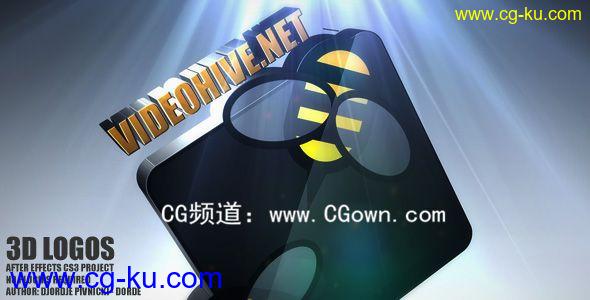 三维标志演绎VideoHive 3D logos AE模板的图片1