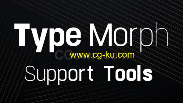 Type Morph v2.0 AE脚本文字字体粗细变形动画效果的图片1