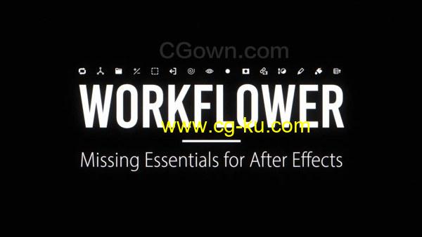 Workflower v1.0 AE脚本创建图层组整理管理优化工作流程的图片1