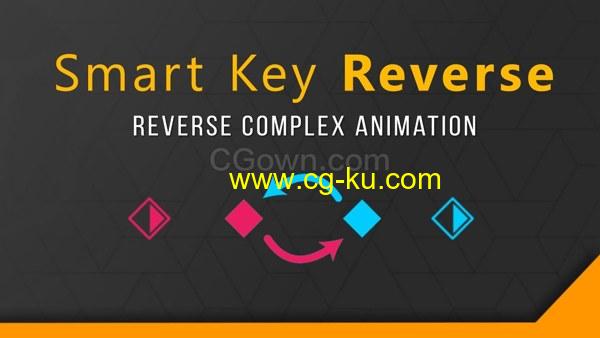 Smart Key Reverse v2.0 AE脚本一键智能一键反转关键帧动画的图片1