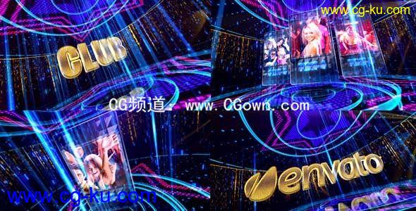 夜总会-华丽的娱乐包装Videohive Night Club 4 AE模板的图片1