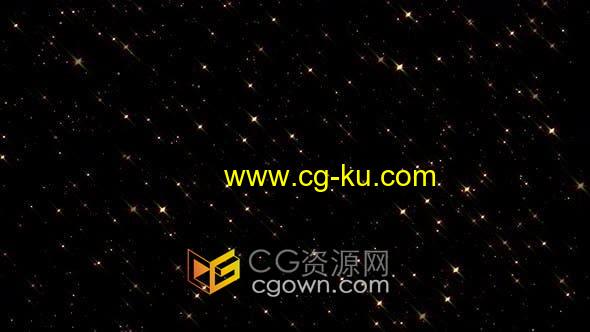 视频素材-4K超高清闪烁星星粒子散景婚礼晚会舞台活动屏幕背景的图片1