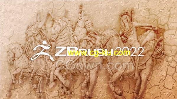 ZBrush 2022新版本三维雕刻建模软件中文/英文语言的图片1