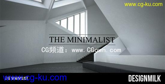 建筑类设计包装极简主义 The Minimalist AE模板的图片1