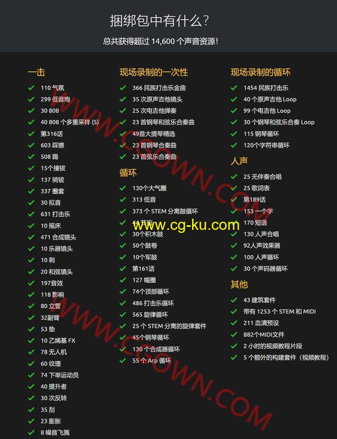 Ghosthack2021终极声音库捆绑包适合所有类型14600+声音资源的图片1