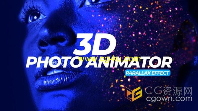 PR预设-照片转成3D动画效果3D Photo Animator静止图像创建视差运动效果的图片1