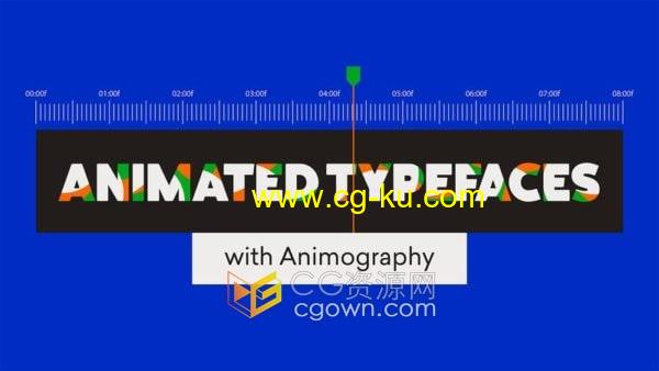 创建动画字体动态排版设计MG动画课程-AE视频教程的图片1