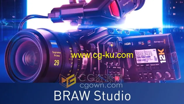 BRAW Studio v2.6.3插件PR/AE/ME软件导入Blackmagic RAW视频文件的图片1