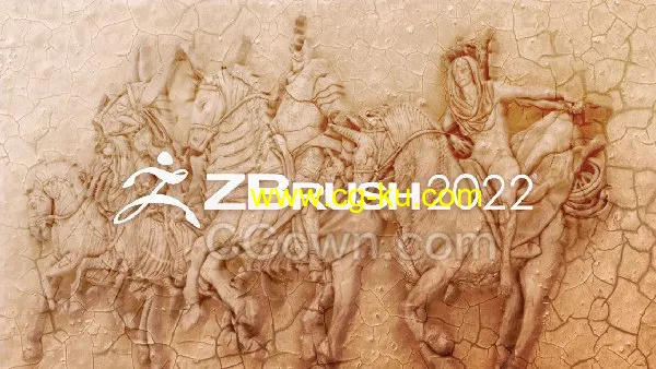 Zbrush 2022.0.2中文/英文语言三维雕刻建模软件的图片1