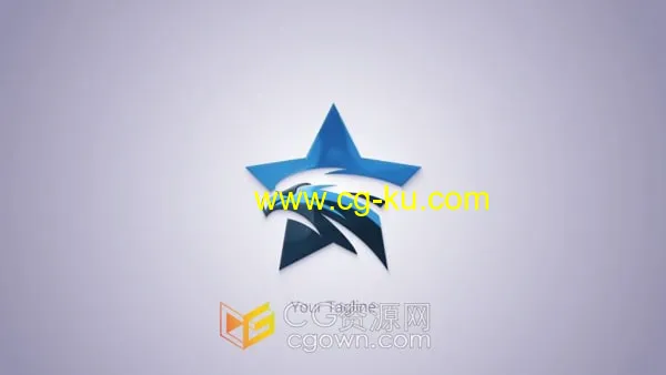 明亮干净光泽面反光效果简洁LOGO动画AE模板的图片1