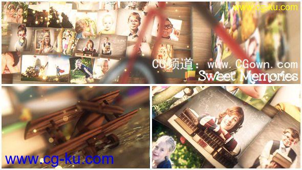 甜蜜的回忆相册Videohive Sweet Memories AE模板的图片1