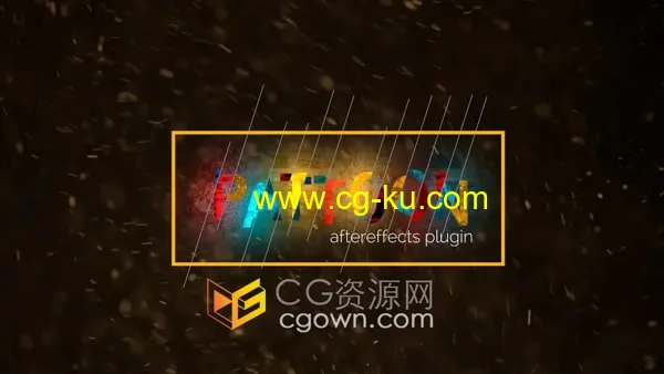 Pattoon Texturing Plugin v1.6 AE图层纹理贴图映射动画插件的图片1