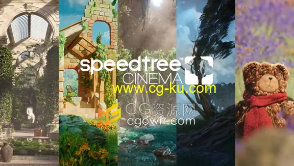 SpeedTree Games v9.0.0 Enterprise三维植物树木生长建模软件的图片1