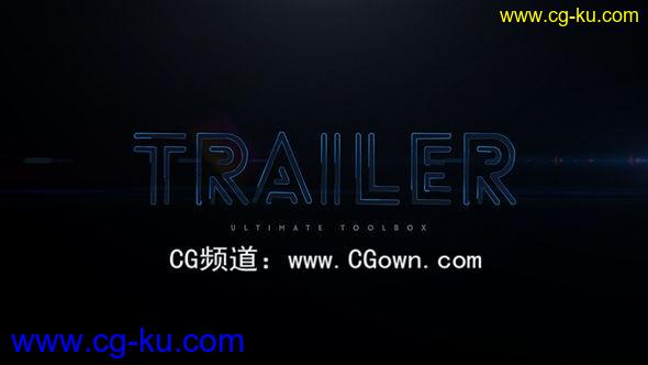 大量大气包装Videohive Blockbuster Trailer Toolbox AE模板的图片1