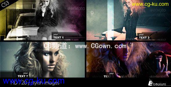 时尚图片包装Videohive Stylish Images AE模板的图片1