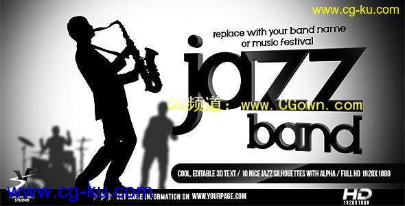 爵士乐队器Videohive Jazz Band Opener AE模板的图片1