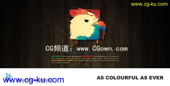 色彩缤纷片头包装Videohive As Colourful As Ever AE模板的图片1