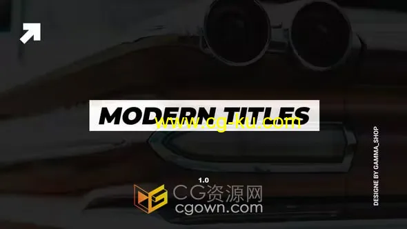 Modern Titles Lower Thirds 现代标题视频字幕9种效果FCPX插件的图片1