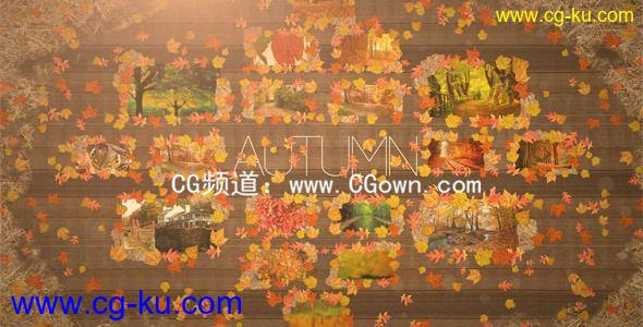 秋季风味相册包装Videohive Autumn AE模板的图片1