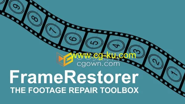 pt_FrameRestorer v2.0视频损坏丢帧去闪烁清理修复工具AE脚本带教程的图片1