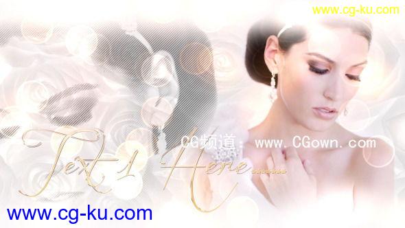 美丽的新娘Videohive Beautiful Bride AE模板的图片1