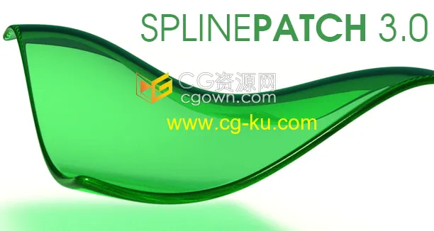 C4D插件SplinePatch 3.04.0样条线生成曲面建模工具的图片1