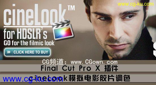 FCPX插件 cineLook 模拟电影胶片调色 Final Cut Pro X的图片1