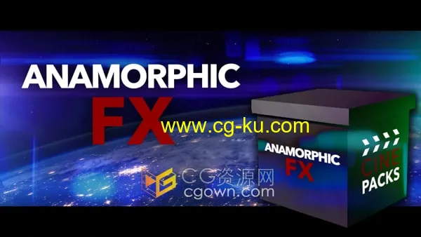 Anamorphic FX 27组4K光效视频素材镜头光晕变形耀斑动画叠加元素的图片1