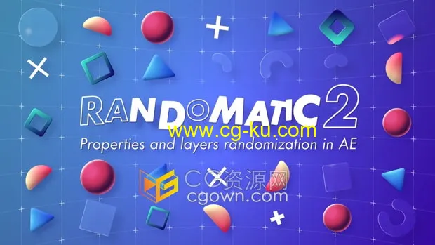 Randomatic 2.07 AE脚本控制2D/3D图层颜色属性随机动画的图片1