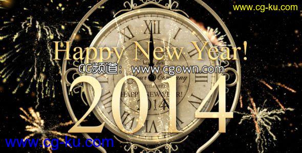 新年倒计时钟Videohive New Year Countdown Clock 2014 AE模板的图片1