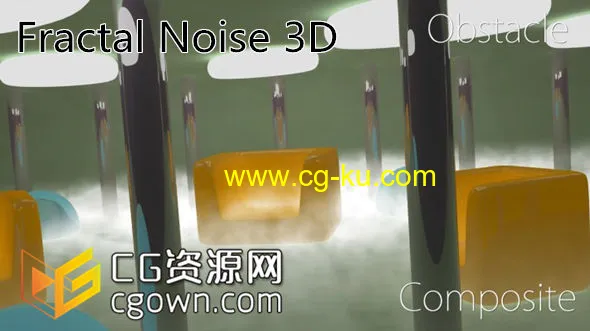 Fractal Noise 3D v1.5.4 Win/Mac系统AE插件三维空间噪波云雾工具的图片1