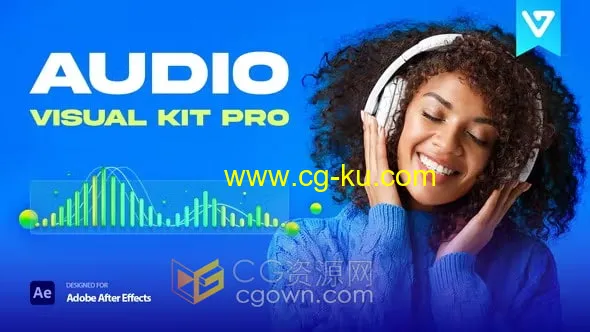 Audio Visualizer Kit Pro歌词视频音频可视化视听套件AE脚本的图片1