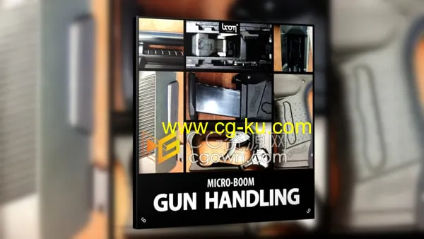 Gun Handling 840种武器枪支声音射击弹匣触发音效素材下载的图片1