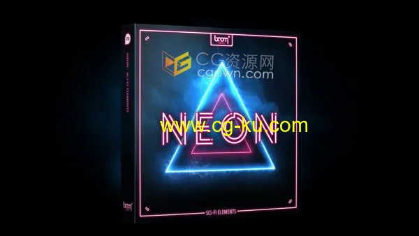 NEON 750种未来科幻效音赛博朋克霓虹灯冲击波撞击爆炸粒子运动氛围的图片1