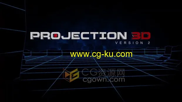 AE脚本Projection 3D v3.08制作摄像机投射三维空间镜头动画的图片1