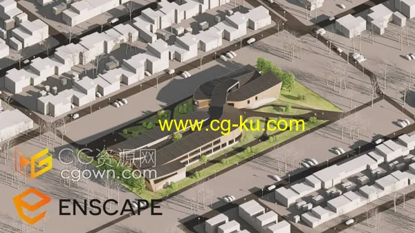 Enscape 3D v3.3.0实时渲染器插件支持Rhino/SketchUp/VectorWorks/Archicad/Revit的图片1