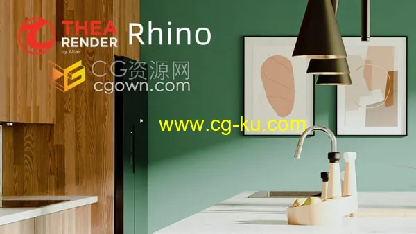 Thea Render v3.5.173 .1970 Rhino插件最通用全能渲染器的图片1