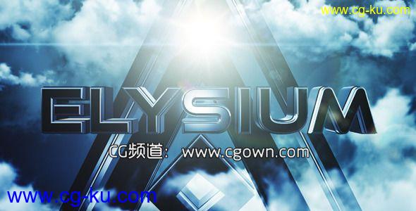 E3D制作极乐世界片头动画工程Videohive Elysium Cinematic Trailer AE模板的图片1