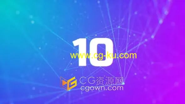 PR开场视频片头模板倒数10秒动画倒计时LOGO效果的图片1