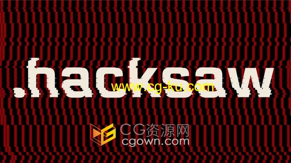 Hacksaw v1.0.2 AE/PR插件随机生成位移模式置换素材效果的图片1