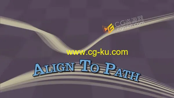 Align To Path v1.7.1 AE脚本图层附加对齐运动路径的图片1