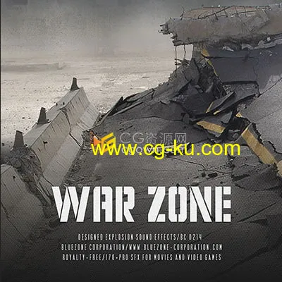 War Zone-Designed Explosion Sound Effects战争氛围爆炸音效免费下载的图片1