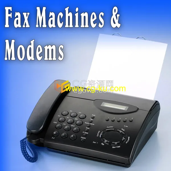 Fax Machines & Modems Sound Effects传真机和调制解调器无损音效FLAC的图片1