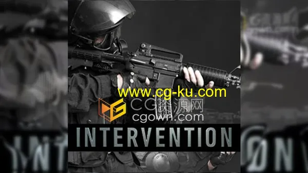 Intervention 26种特警武器电影配音炸药枪械音效素材库的图片1