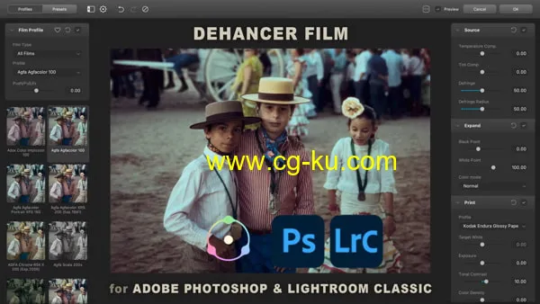 Dehancer Film 2.0.0 PS/LrC插件复古胶片效果模拟的图片1